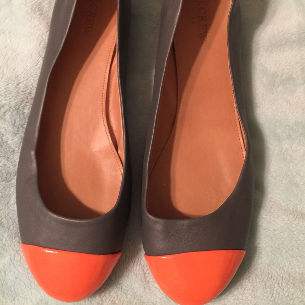 J. Crew Color Block flats